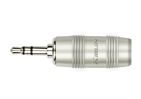 Kirlin CH-2025PRL – 3,5mm TRS Male Plug, Nickel-Plated Contact by Kirlin