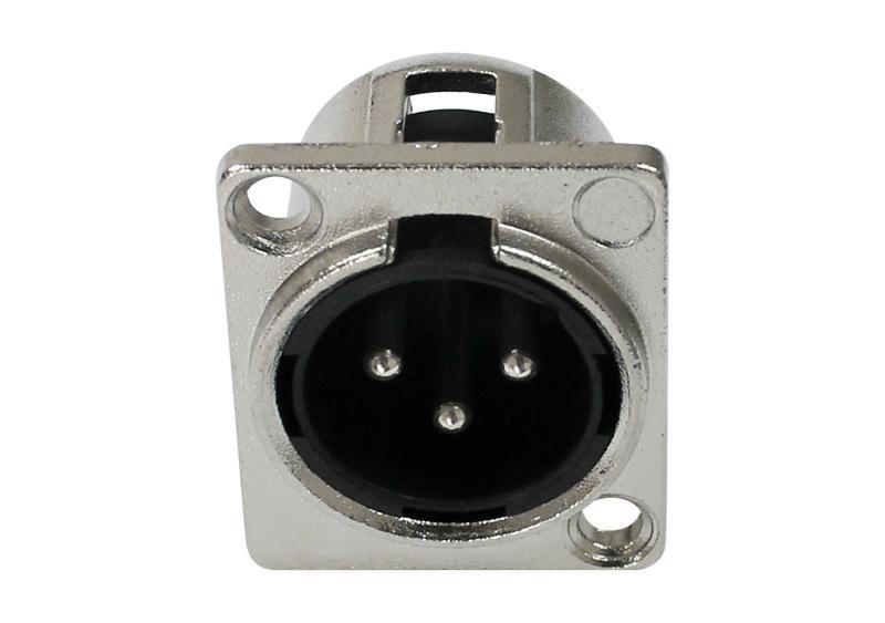 Kirlin X-3110 XLR Male Panel Mount Adapter by Kirlin