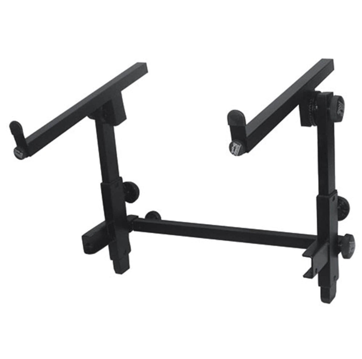 On-Stage KS7350 Folding Z-Style Keyboard Stand – 2nd Tier Only - Heavy Duty Adjustable Stand