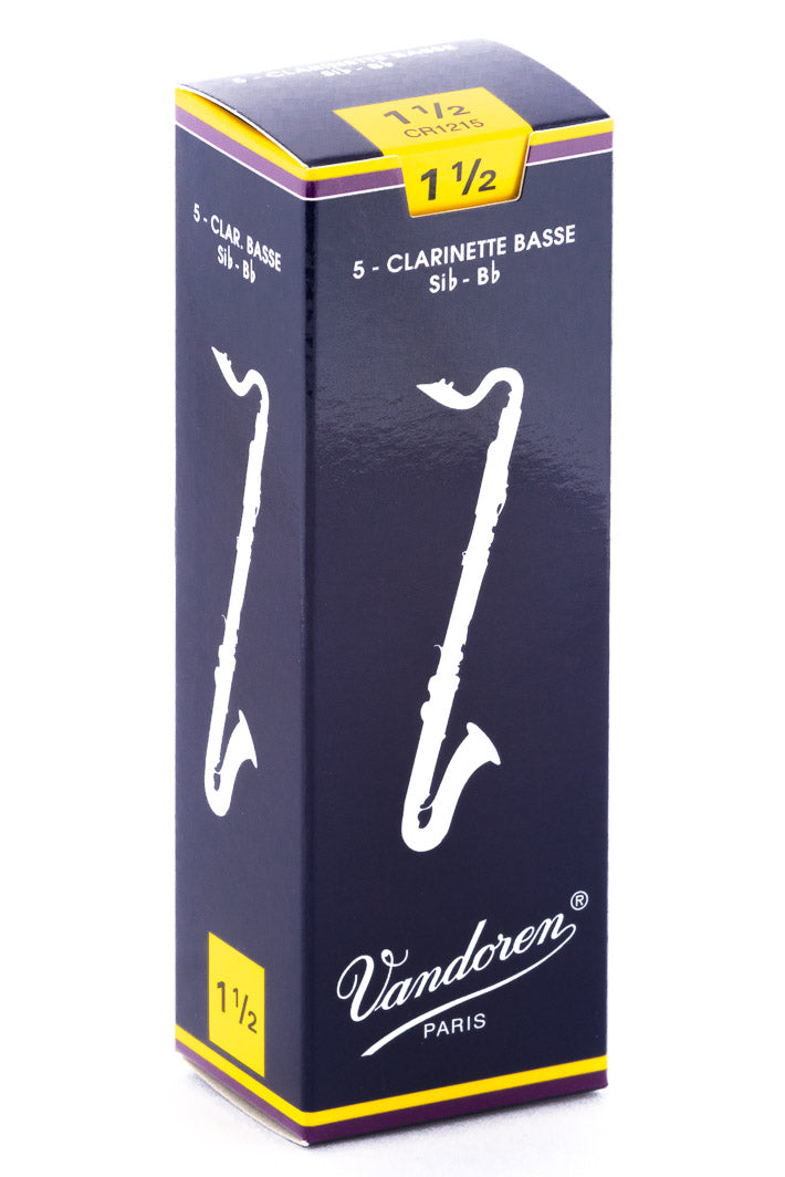 VANDOREN BASS CLARINET REEDS 1,5 Box of 10 — image 1