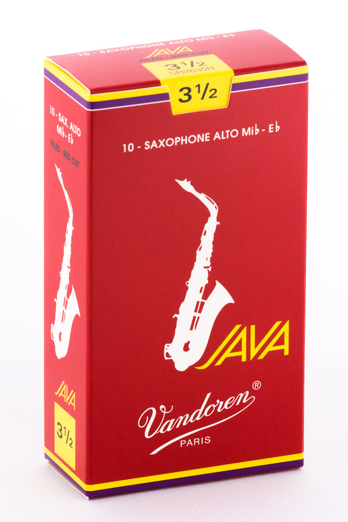Vandoren JAVA Alto Red Cut Reeds 3.5 — image 1