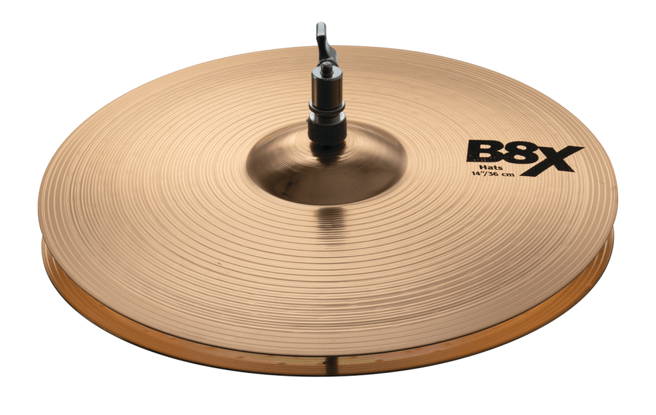 Sabian 14" B8 X Hi Hat Brilliant