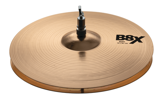 Sabian 14" B8 X Hi Hat Brilliant