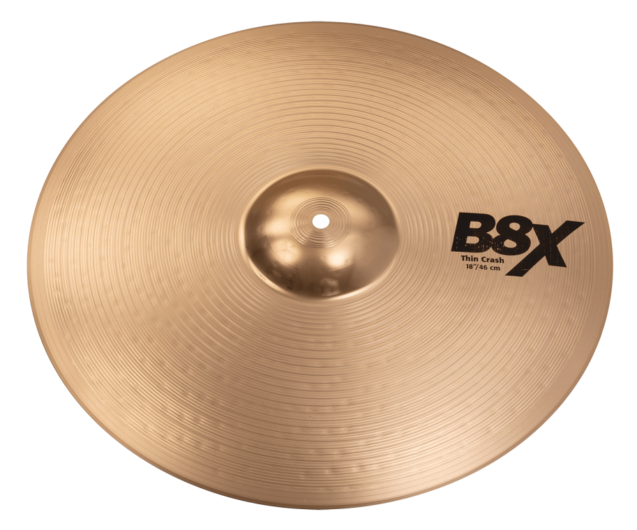 Sabian 18 B8X Thin Crash