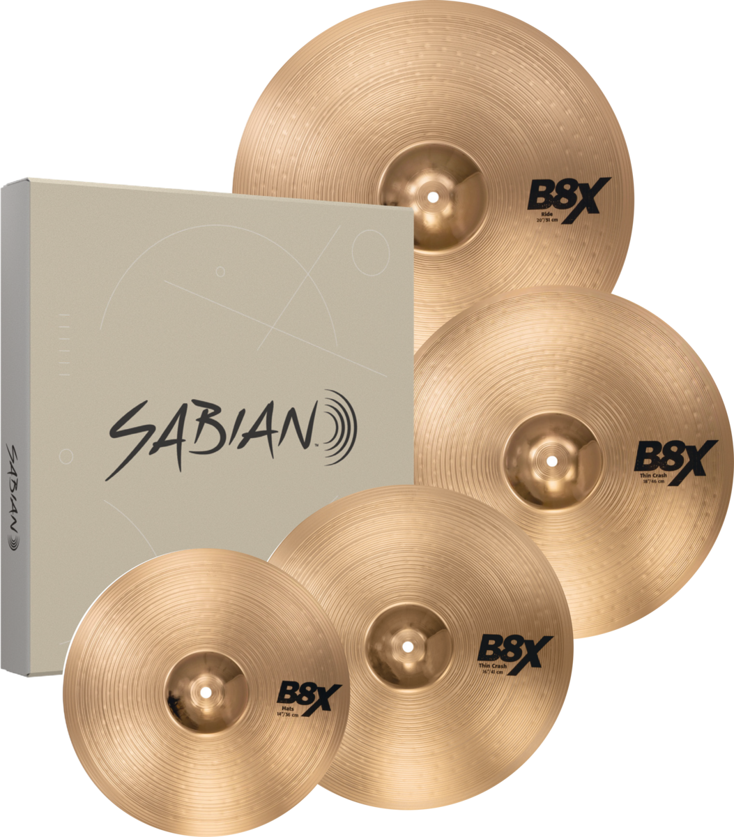 Sabian Cymbal - B8X Performance Set Plus