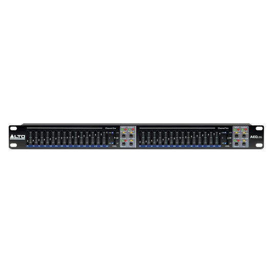 Alto AEQ215 stereo 15-band graphic equalizer front