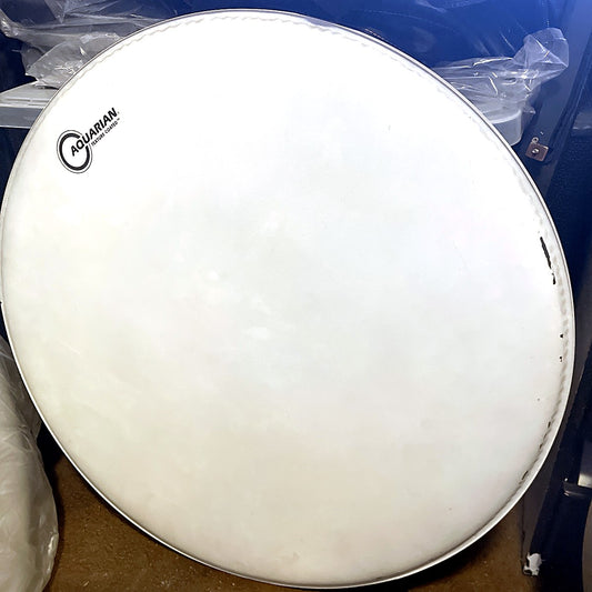 Aquarian 24 inch Texture Coated bass drum head