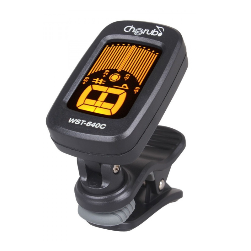 Cherub WST‑640C Clip‑On Auto‑On Chromatic Tuner by Pieter Smuts Music