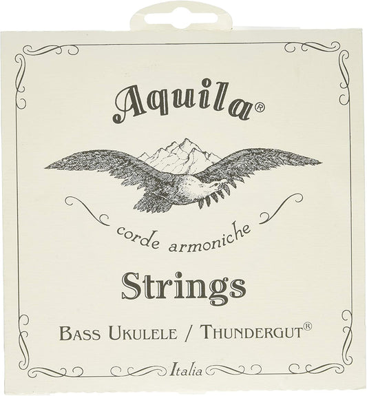Aquila Ukulele Bass Strings – White Nylon (68U)