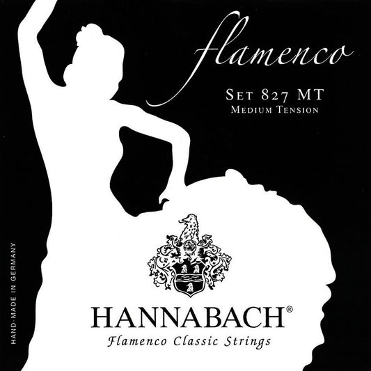 Hannabach 827 MT Flamenco Guitar Medium Tension