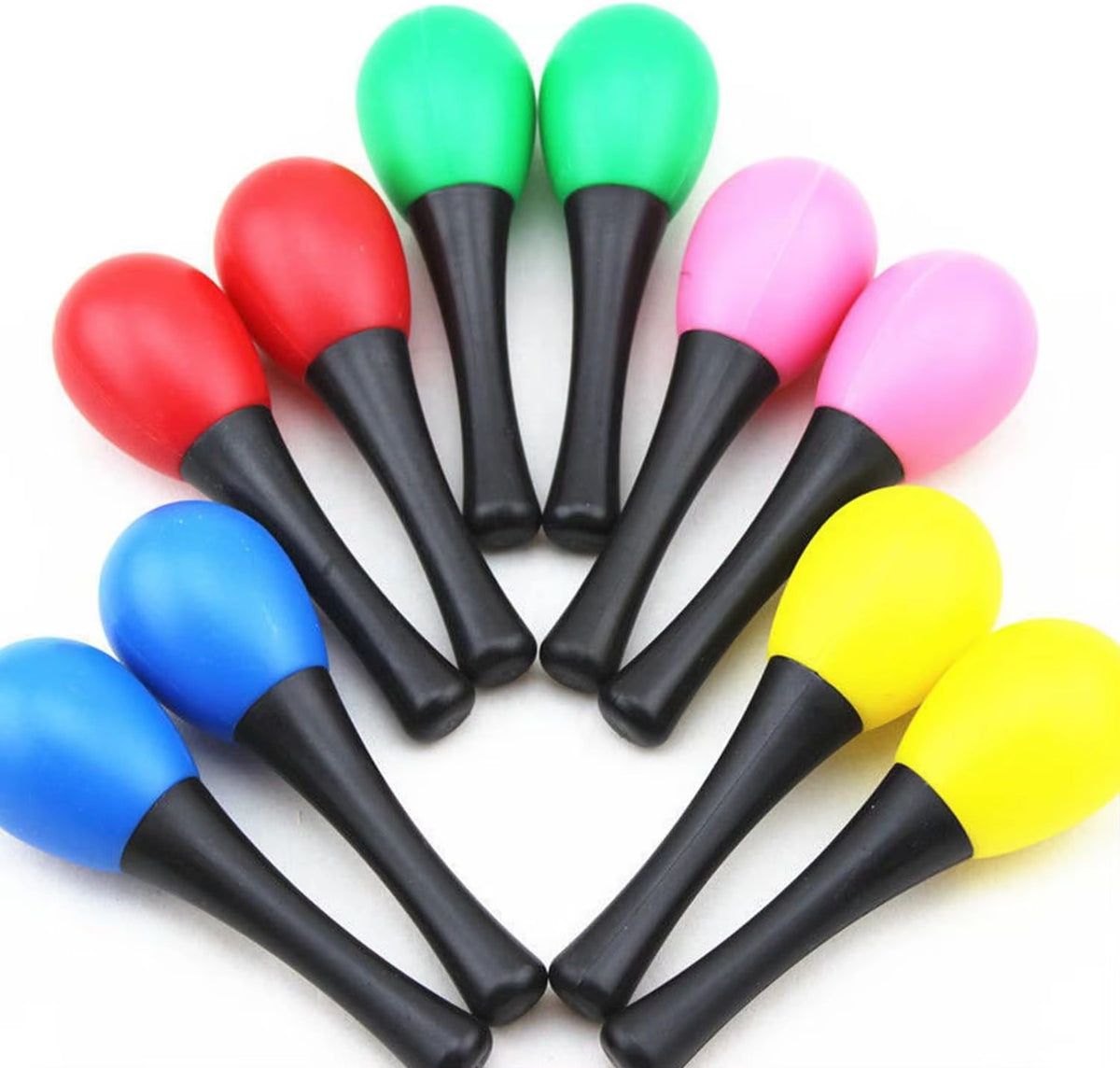 DADI Egg Shaker with Handle - Assorted Colours