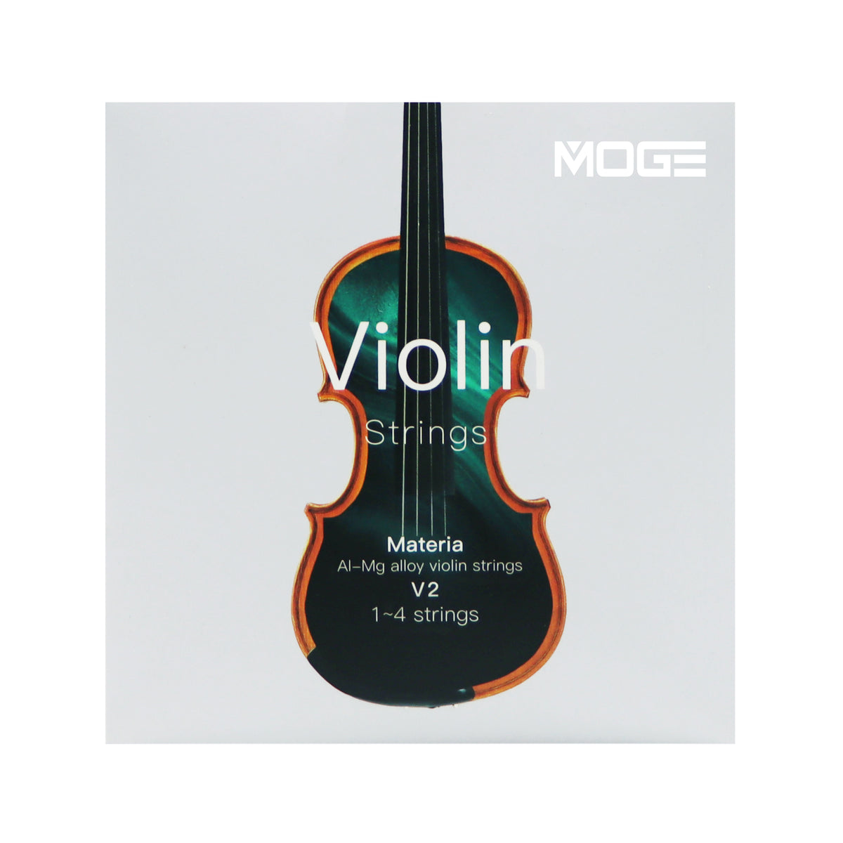 MOGE V2 Violin Strings – Al-Mg Alloy Set of 4 Strings