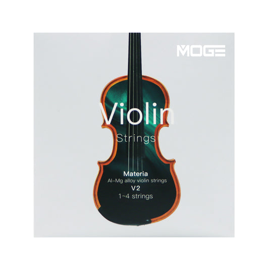 MOGE V2 Violin Strings – Al-Mg Alloy Set of 4 Strings