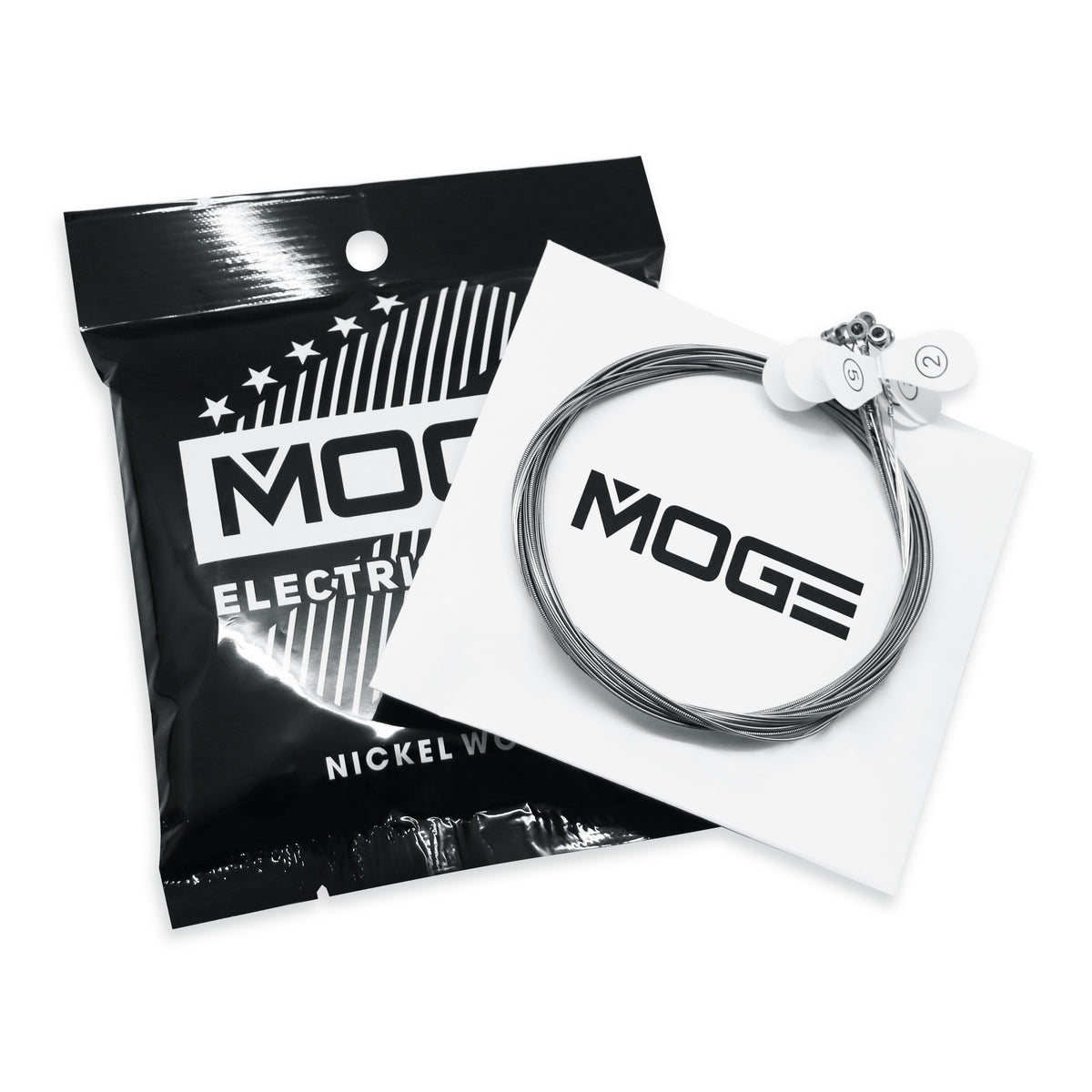 MOGE GE10 Electric Guitar Strings - Set of 6 Strings