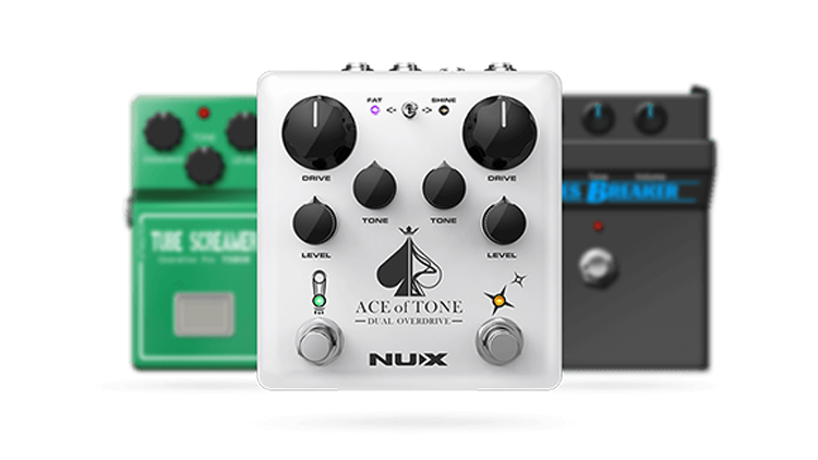 NUX Ace of Tone NDO-5 Dual Overdrive Guitar Effects Pedal — official NUX photo 8