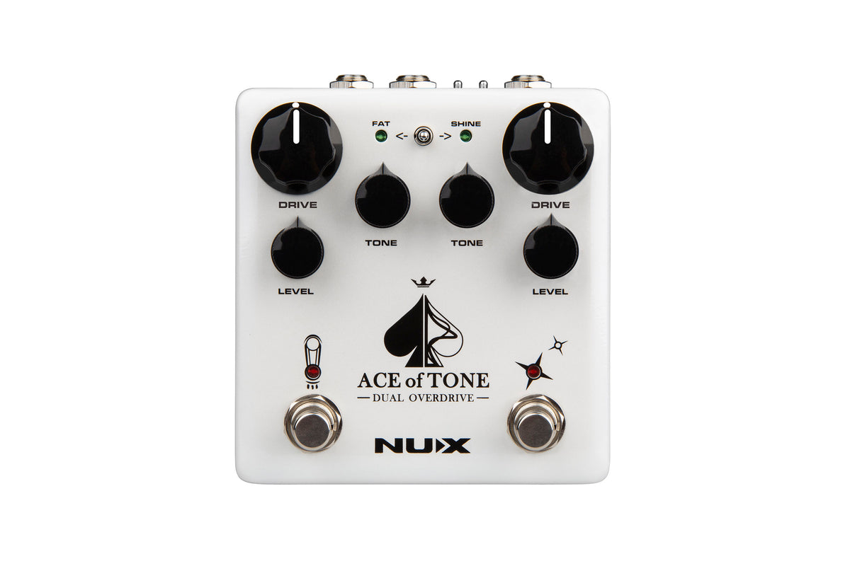 NUX Ace of Tone NDO-5 Dual Overdrive Guitar Effects Pedal — official NUX photo 1