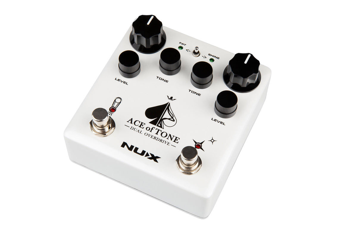NUX Ace of Tone NDO-5 Dual Overdrive Guitar Effects Pedal — official NUX photo 2