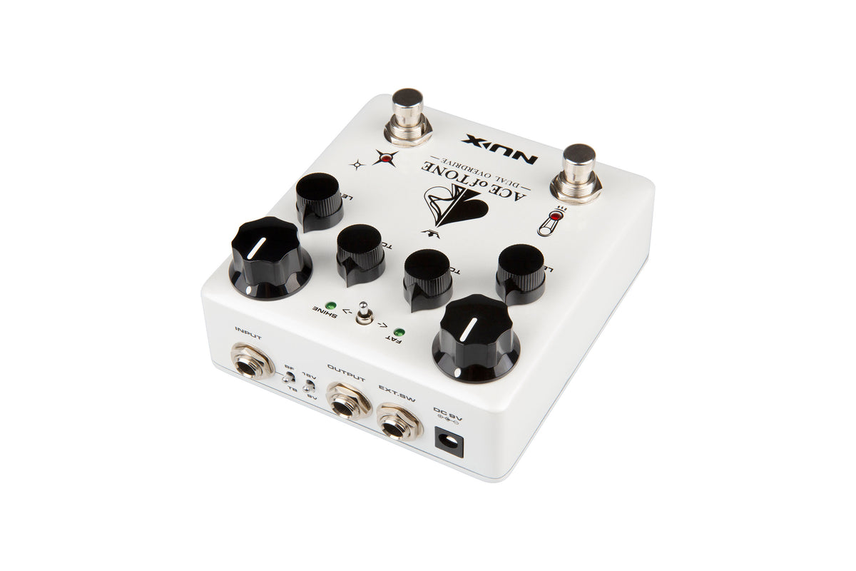 NUX Ace of Tone NDO-5 Dual Overdrive Guitar Effects Pedal — official NUX photo 4