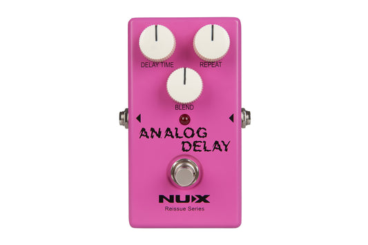 NUX Analog Delay Pedal – Reissue Series Bucket-Brigade Delay — official NUX photo 1