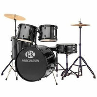 Bkp Drumset 5 Pc Black