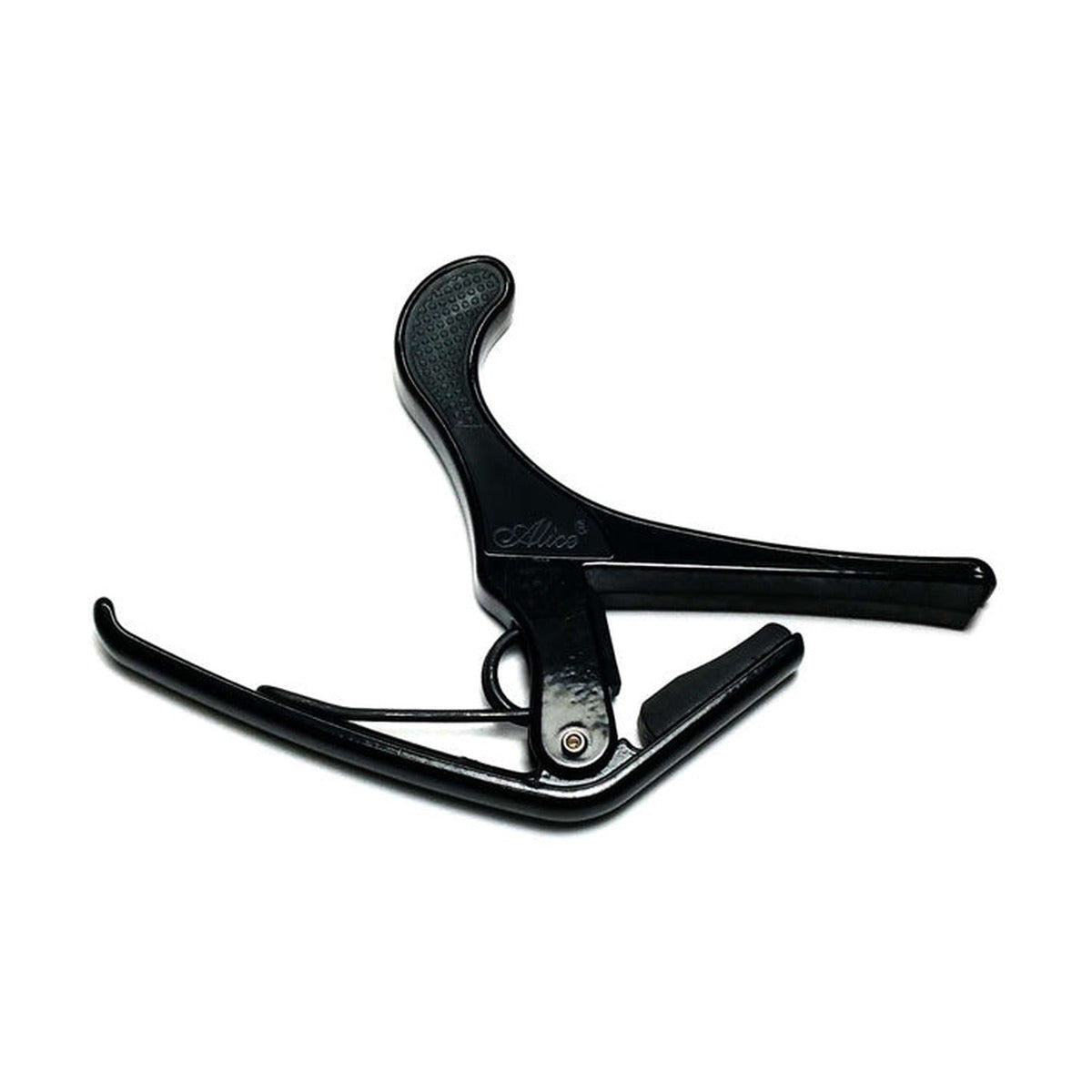 Alice A007ABK black spring-style quick-release acoustic guitar capo
