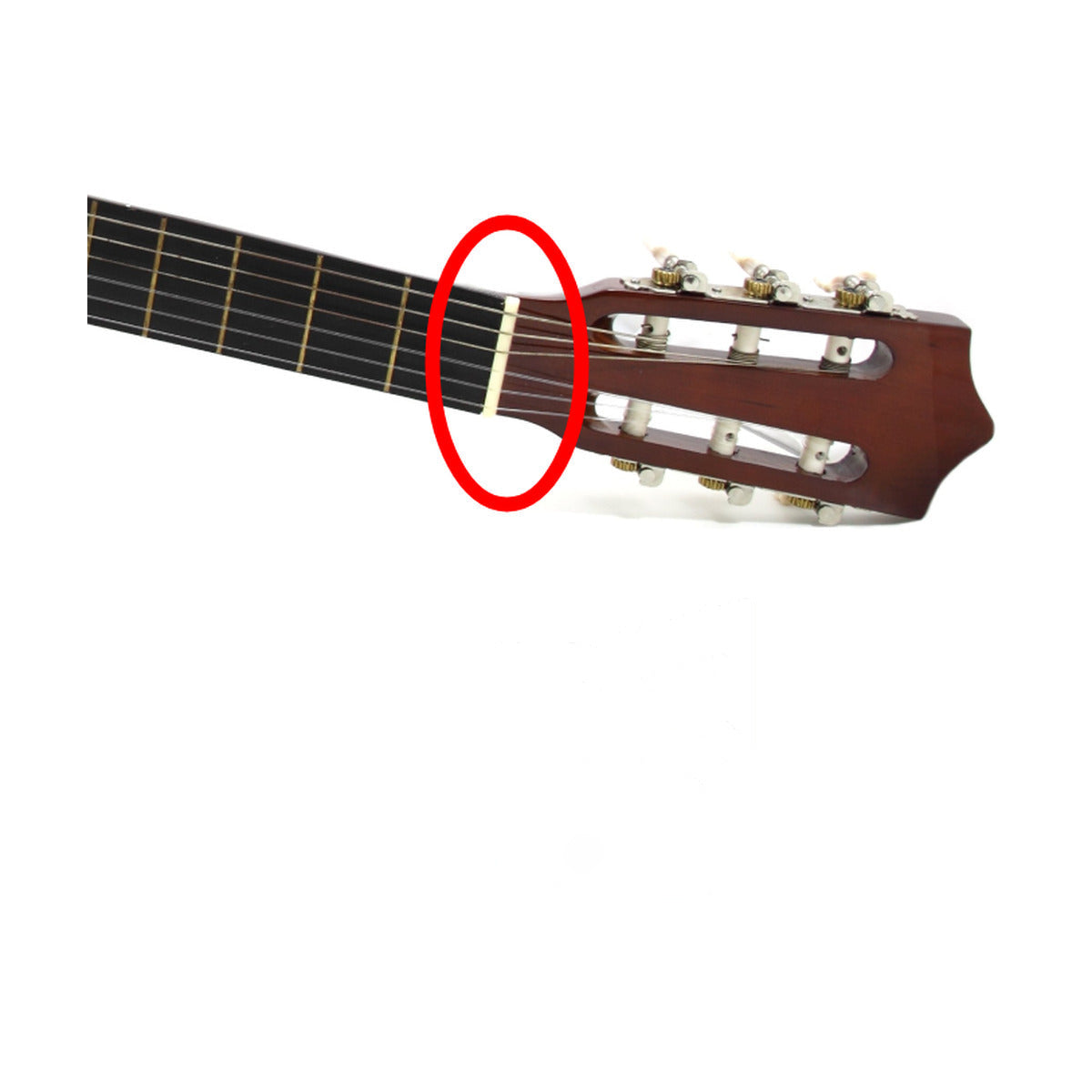 Alice A027 Classical Guitar Nut – 52 × 6 × 9.3mm