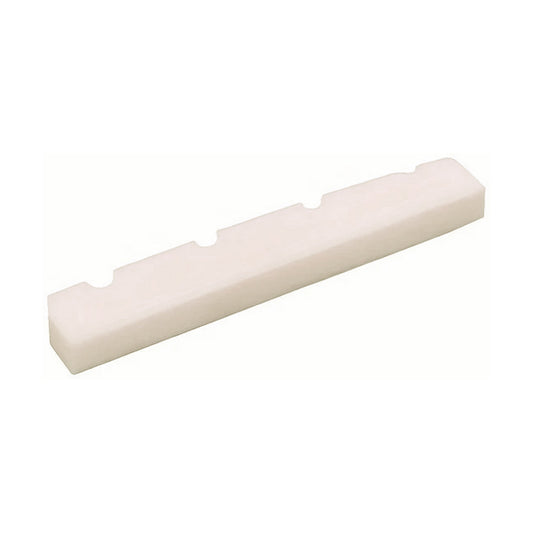 4-String Slotted Bass Guitar Nut 43x3mm Off-White ABS Bass Guitar Part by Alice