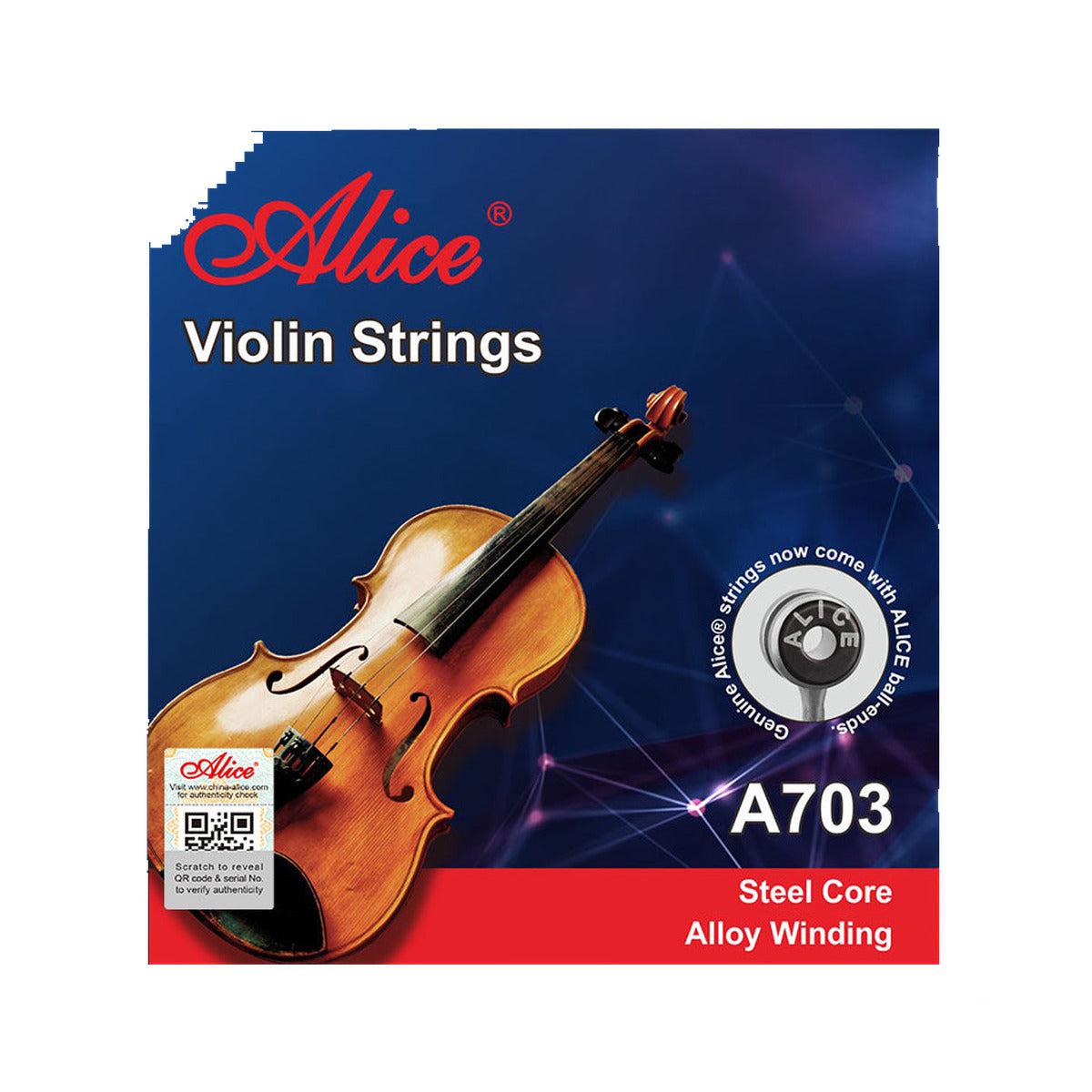 Alice Violin Strings by Alice