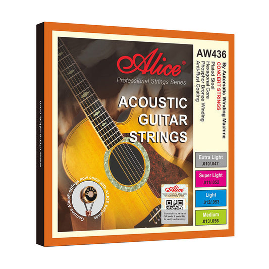Alice Acoustic Strings Super Light by Alice