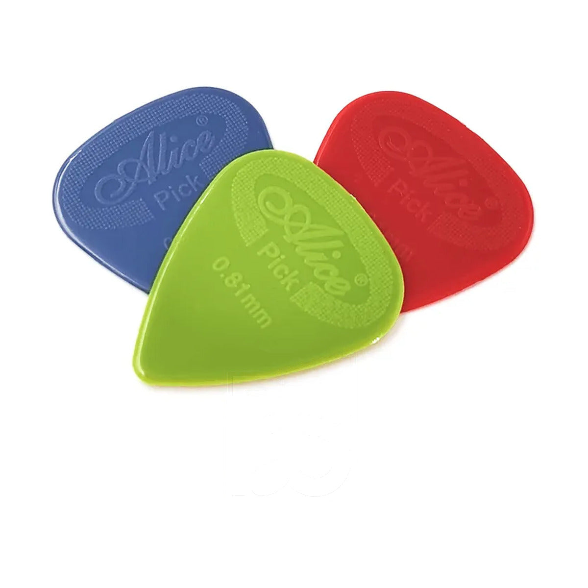 Alice Guitar Plectrums Pack of 6 Assorted Colours and Various Thickness