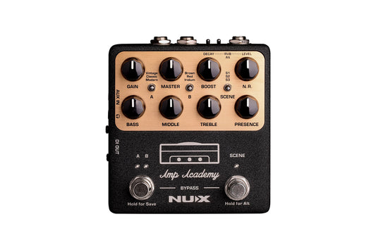 NUX Amp Academy NGS-6 Amp Simulator & IR Loader Pedal — official NUX photo 1