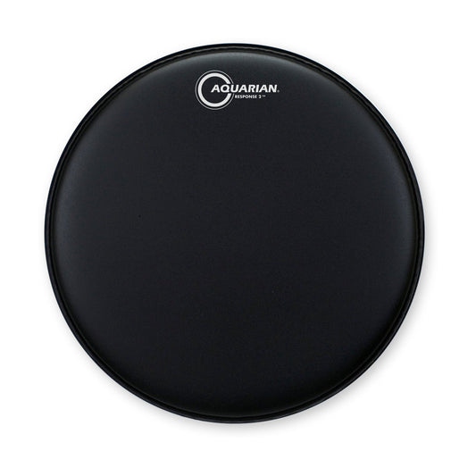 Aquarian 16" Response 2 Black Texture Coated 7/7 Double Ply Drumhead