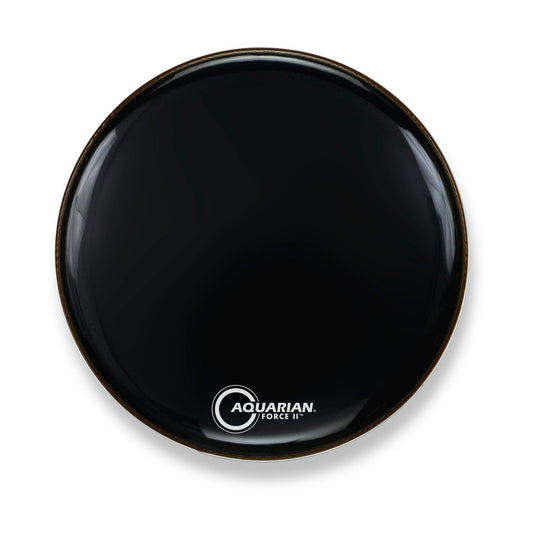 Aquarian 22" Black Bass Resonant & Phbk