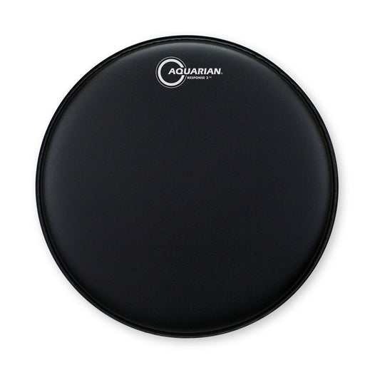Aquarian 10 Inch Response 2 Black Texture Coated Drumhead