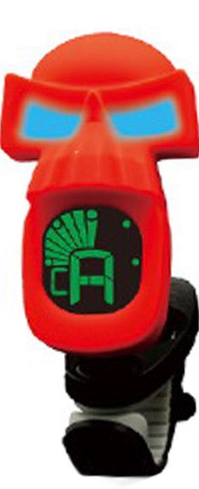 SWIFF B73 Skull Clip-On Cartoon Tuner (Red)