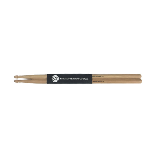 Bk 7Aw American Hickory Wood Tip Drum Sticks by BKP