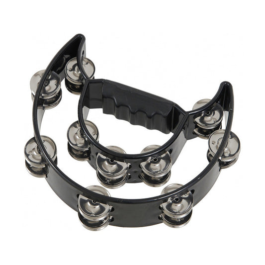BK Double Row Halfmoon Tambourine