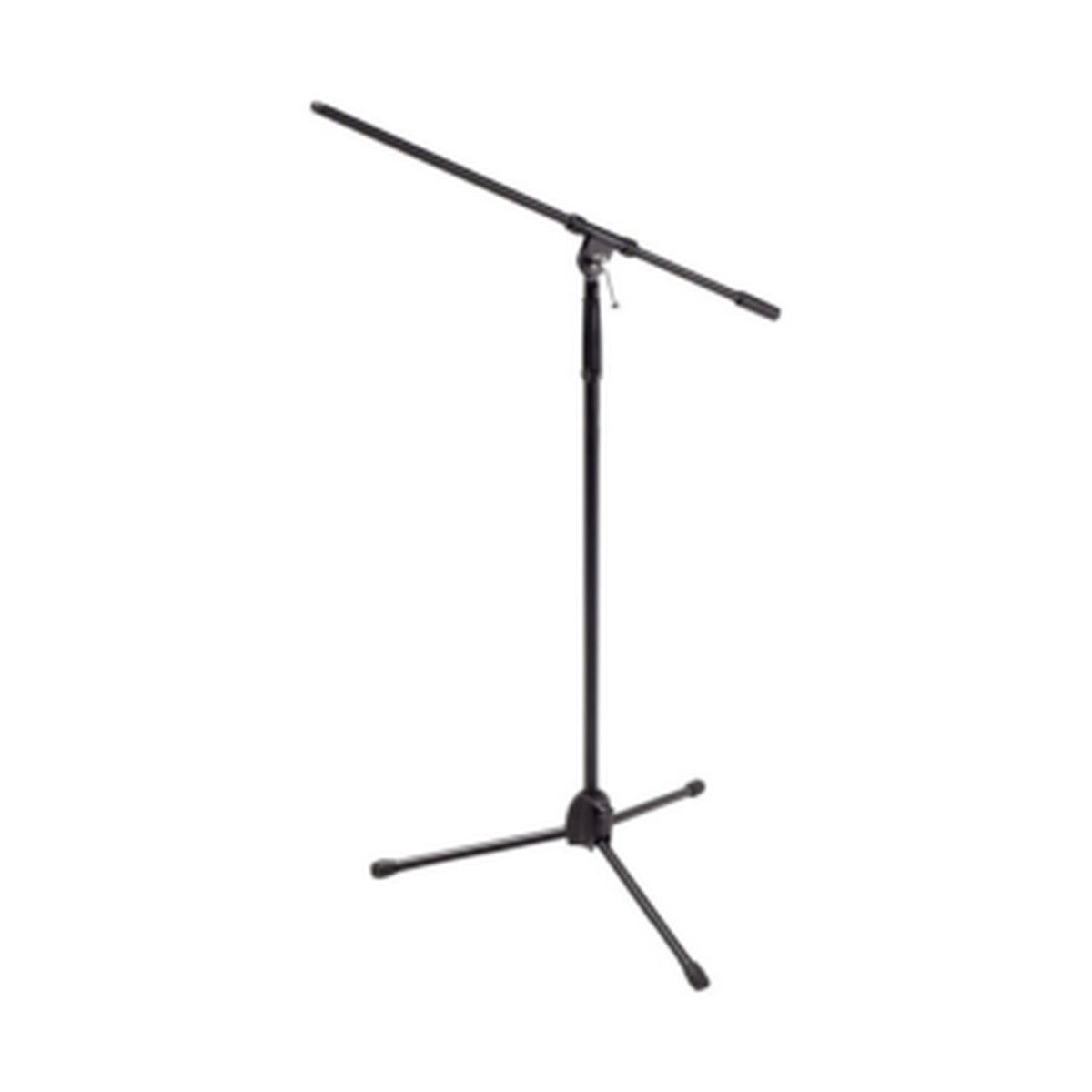 BK Microphone Boom Stand – Adjustable Tripod Mic Stand with Boom Arm