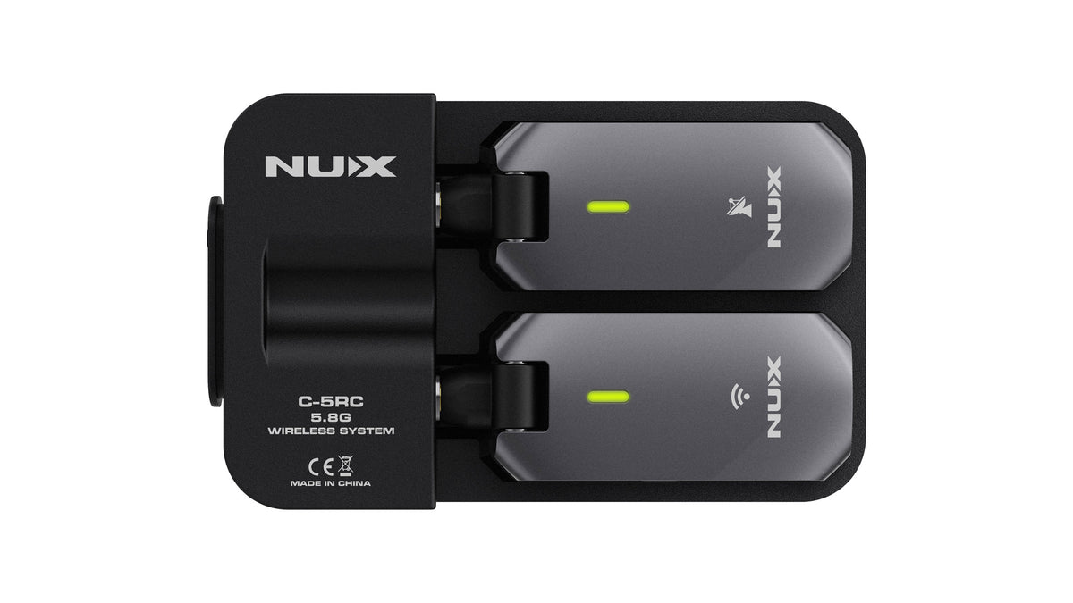 NUX C-5Rc
5,8Ghz Wireless Guitar System
C5Rc — official NUX photo 5