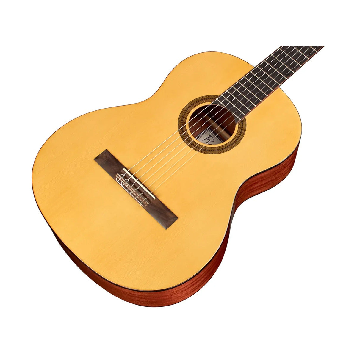 Cordoba Protege C1 Classical Guitar with Gig Bag - angled close-up front body view