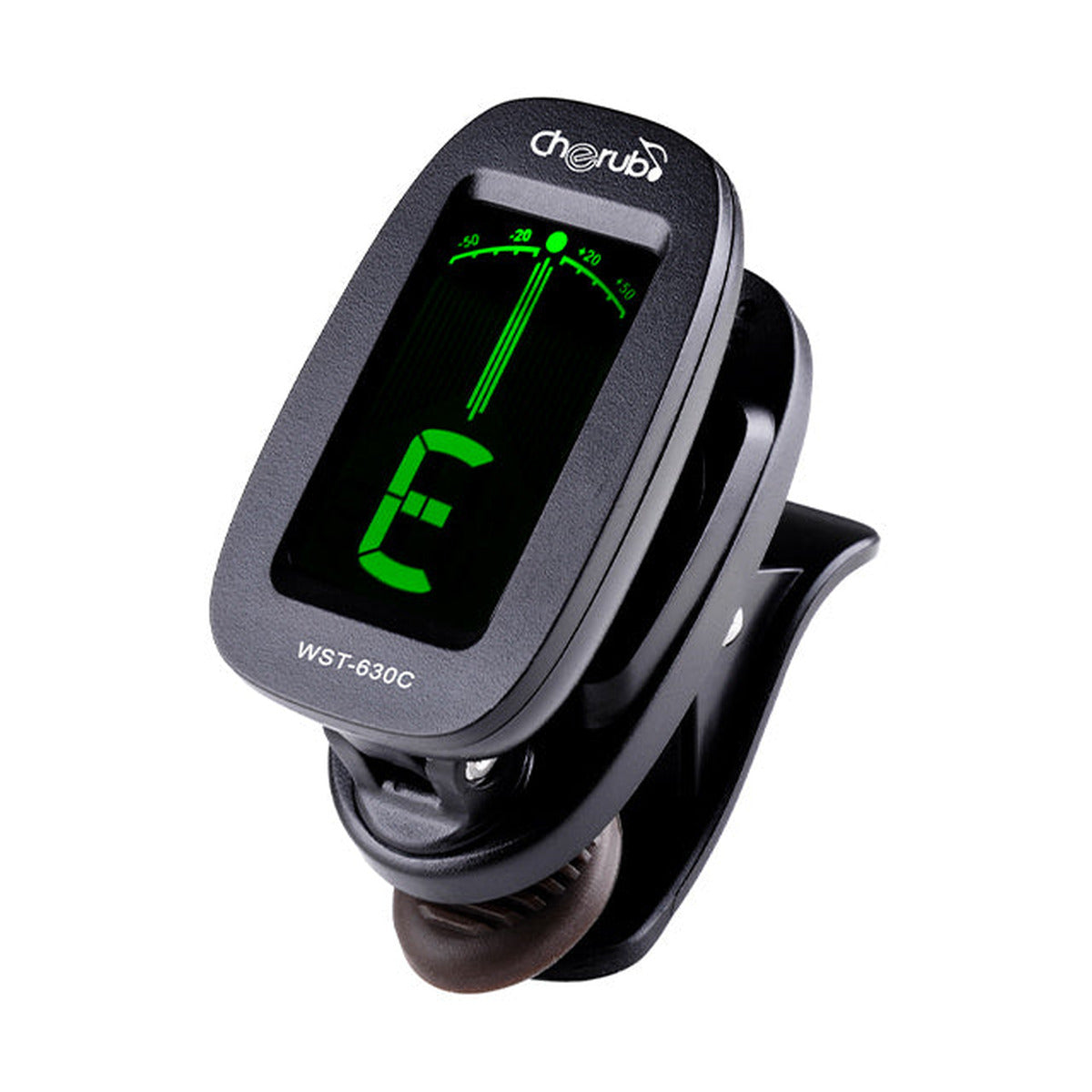 Cherub WST-630G Clip-On Guitar Tuner – Chromatic LCD Tuner