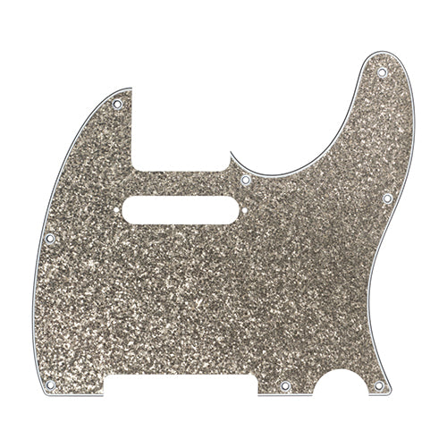 TELE Pick Guard D'Andrea – Black/Red/Silver/Vintage Pearl