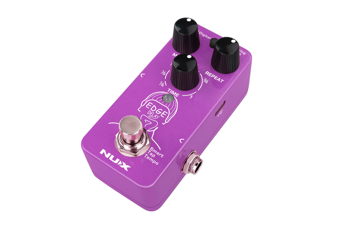 NUX Edge Delay (NDD-3) – Mini Stereo Delay Guitar Pedal with Tap Tempo — official NUX photo 2