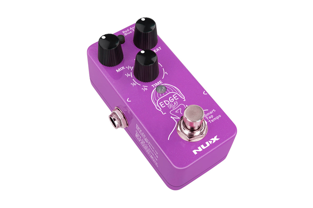 NUX Edge Delay (NDD-3) – Mini Stereo Delay Guitar Pedal with Tap Tempo — official NUX photo 3