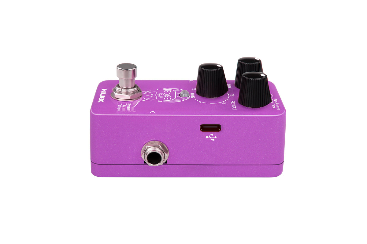 NUX Edge Delay (NDD-3) – Mini Stereo Delay Guitar Pedal with Tap Tempo — official NUX photo 5