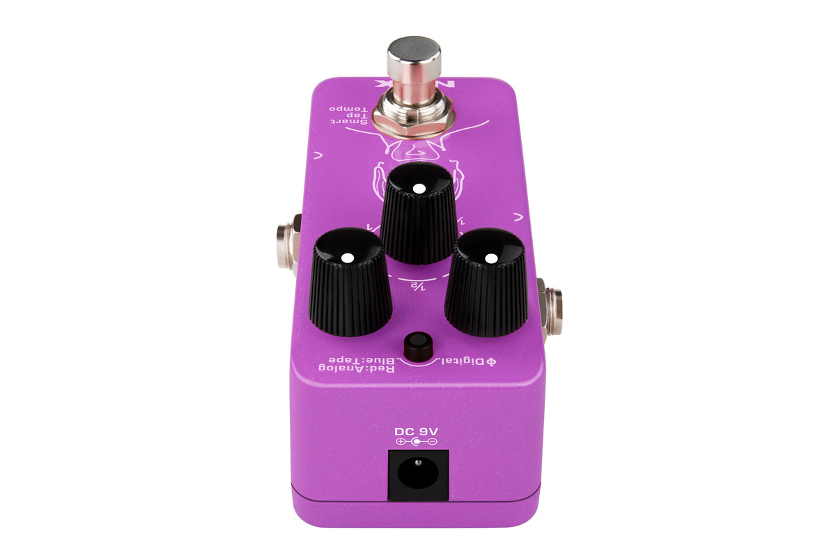 NUX Edge Delay (NDD-3) – Mini Stereo Delay Guitar Pedal with Tap Tempo — official NUX photo 6