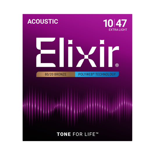 Official Elixir — Elixir Strings - Acoustic -extra Light .010 - .047