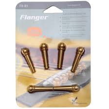 Flanger Bridge Pin – Pure copper set of 6