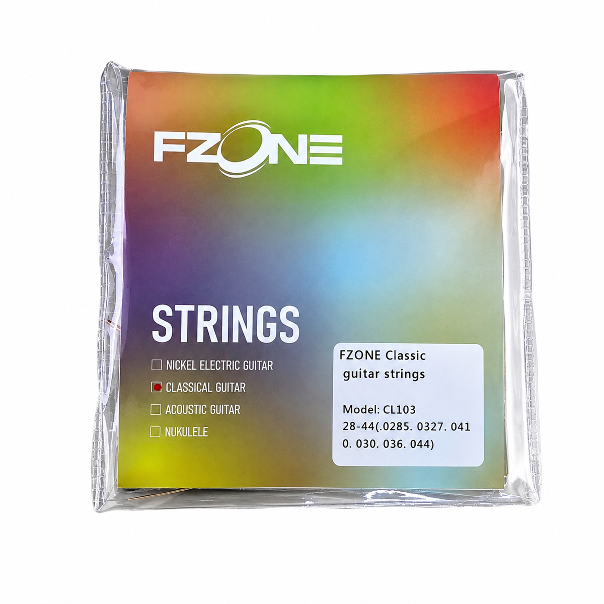 FZone Classical Guitar String Set 28-44