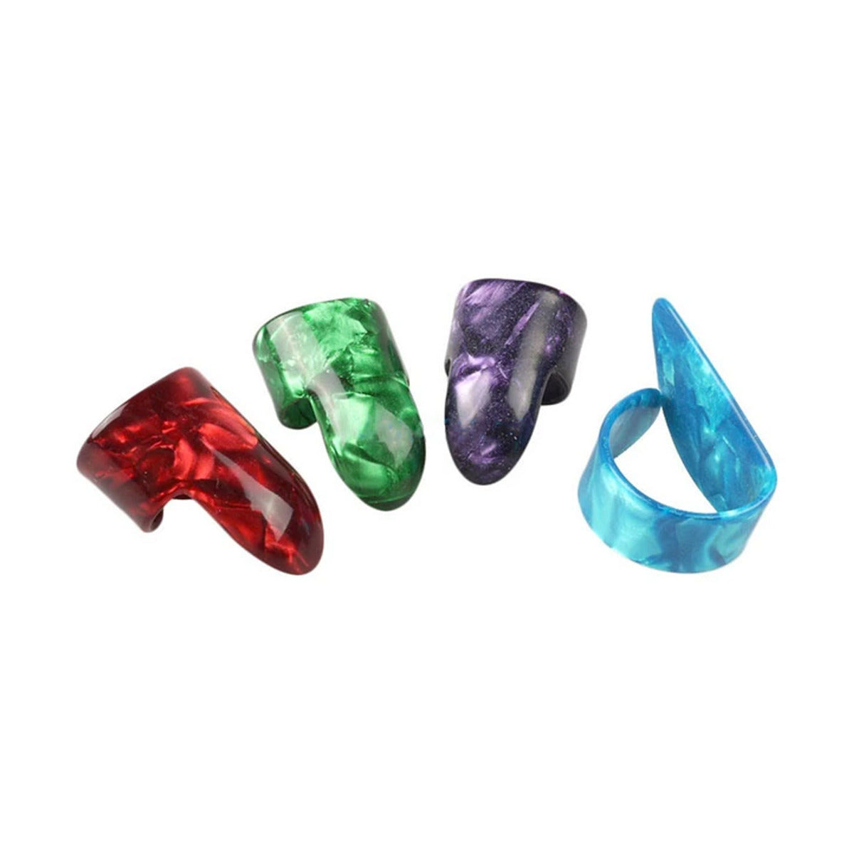 Guitar Finger and Thumb Picks Pack 1 Thumb Pick 3 Finger Picks by Pieter Smuts Music